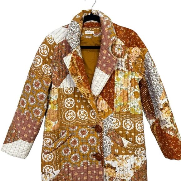 Spell Cha Cha Quilted Jacket Size XS - Picture 8 of 16